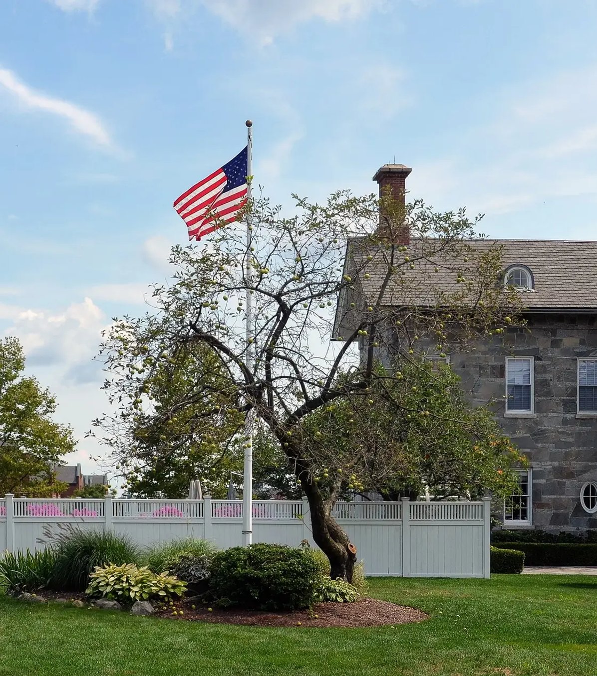A Barberton Home Residential Landscape Made Possible by Ironwood Lawn and Tree